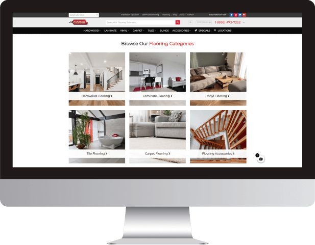 flooring liquidators full web design