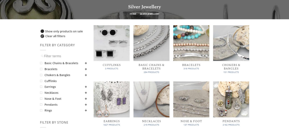 jewellery web design toronto