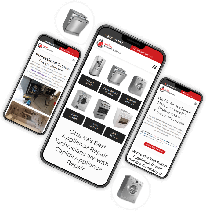 capital appliance web development