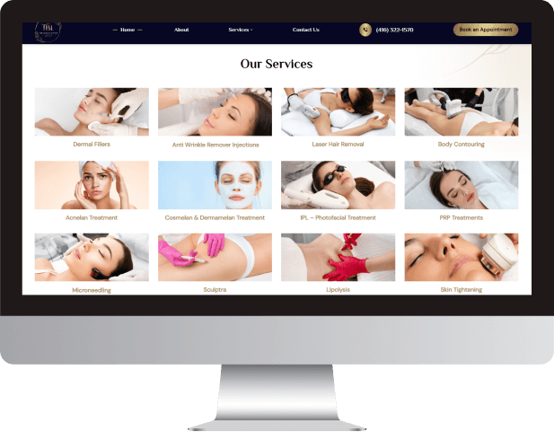 the beauty lounge toronto seo service