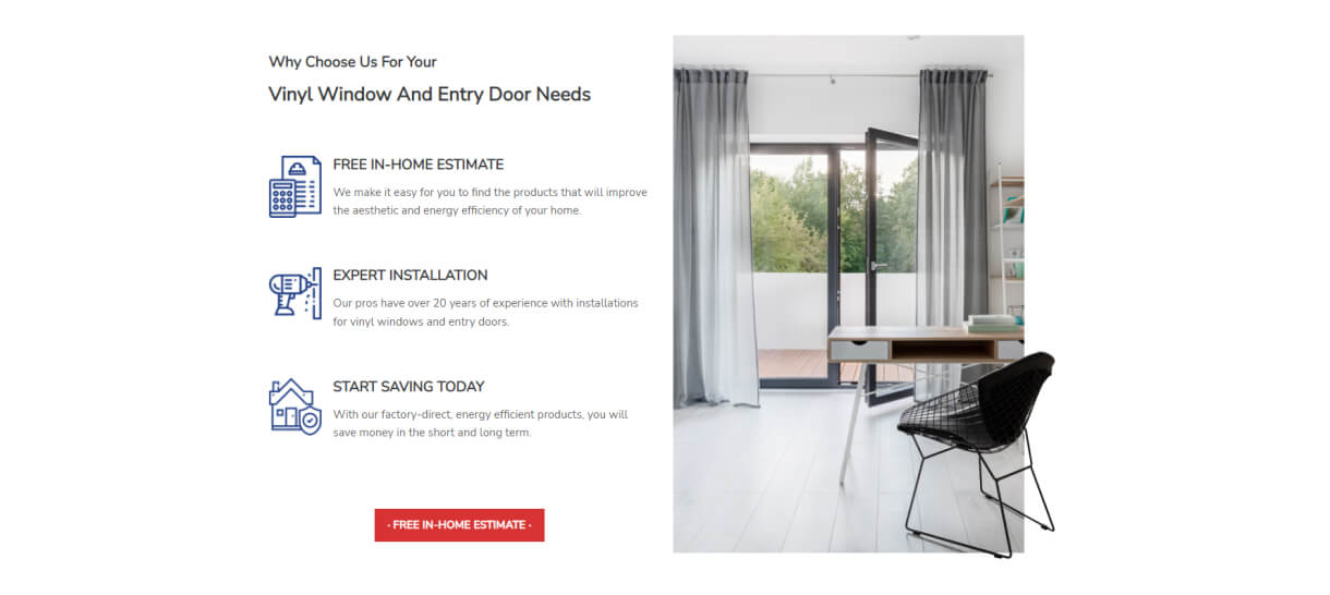 web design for door company