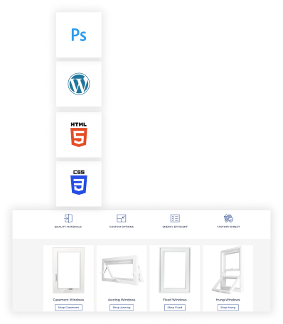 windows and doors website designs