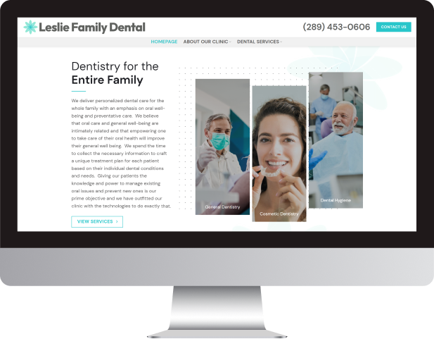 dental office full website design