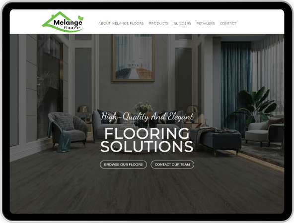 flooring distributor web design