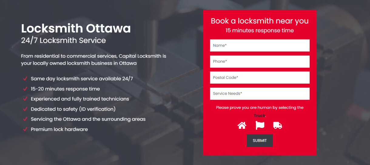 locksmith web page development 1