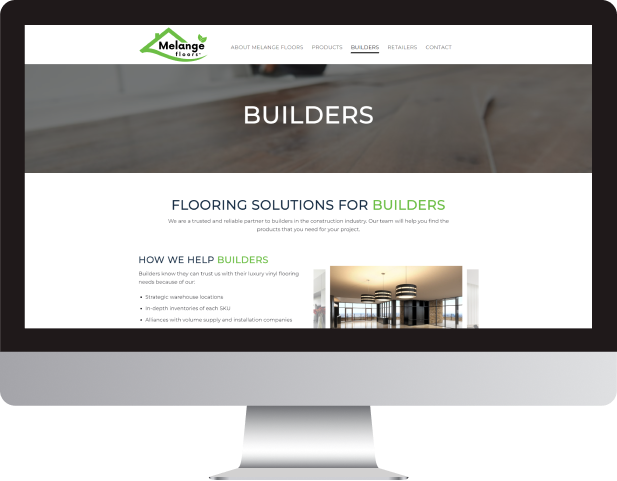 melange floors web design