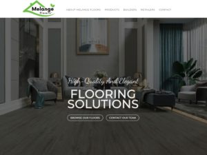 mleange floors website design and development