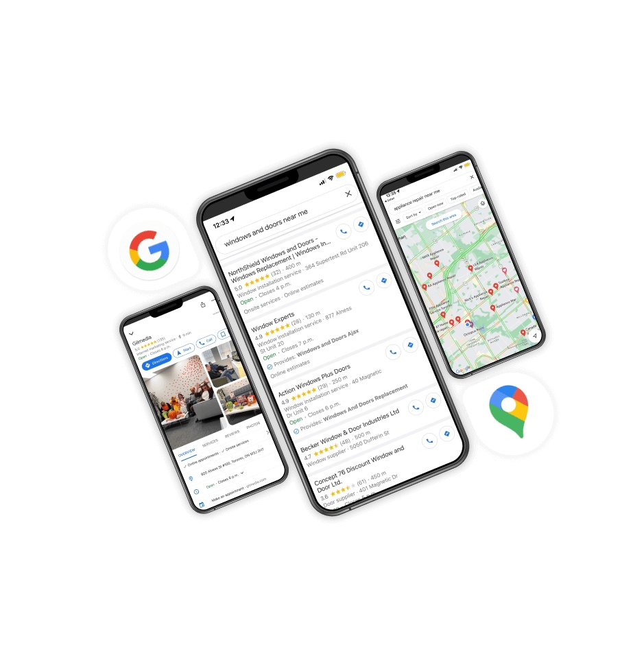 Google My Business Optimization Burlington