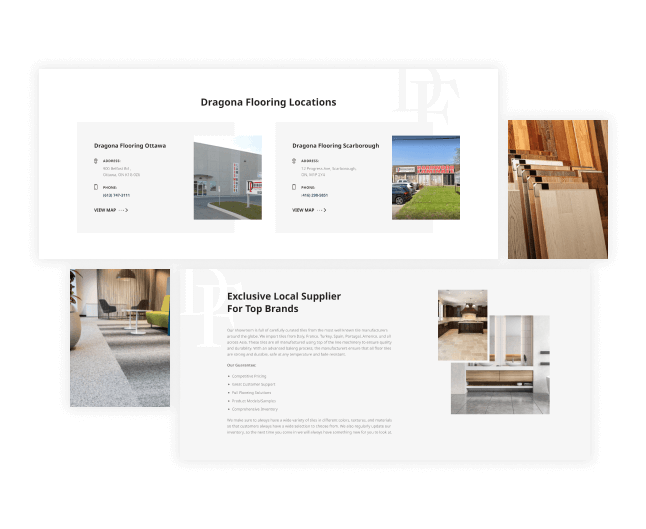 dragona flooring pages seo optimized