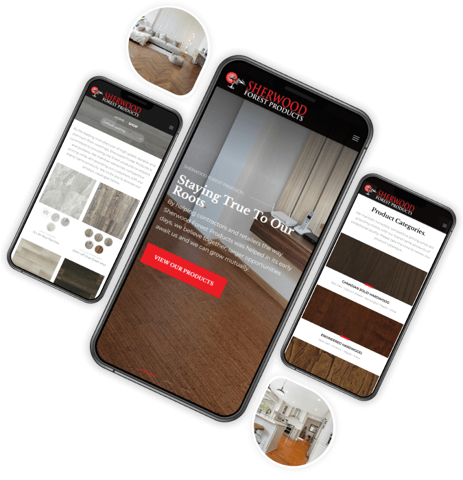sherwood website development