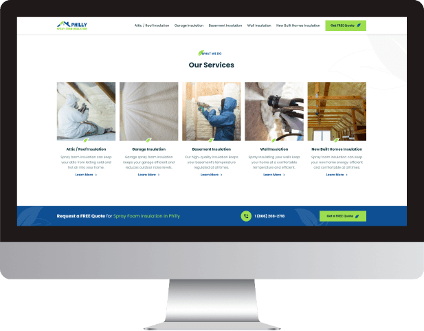 web content for spray foam insulation company