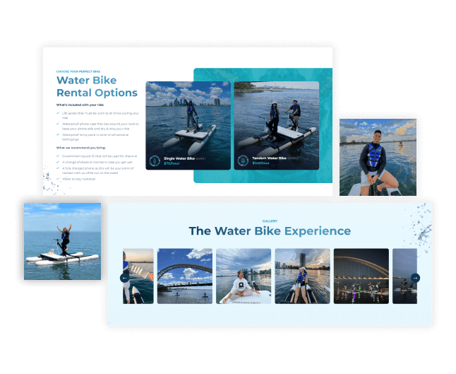 web design toronto toronto water bikes