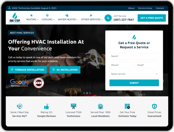 one stop hvac img #1