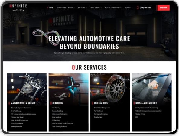 infinite services customized