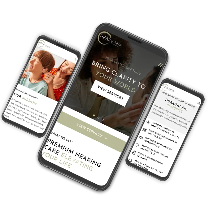 moible friendly health web design