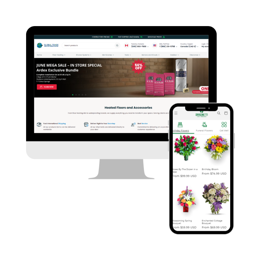 shopify store development service