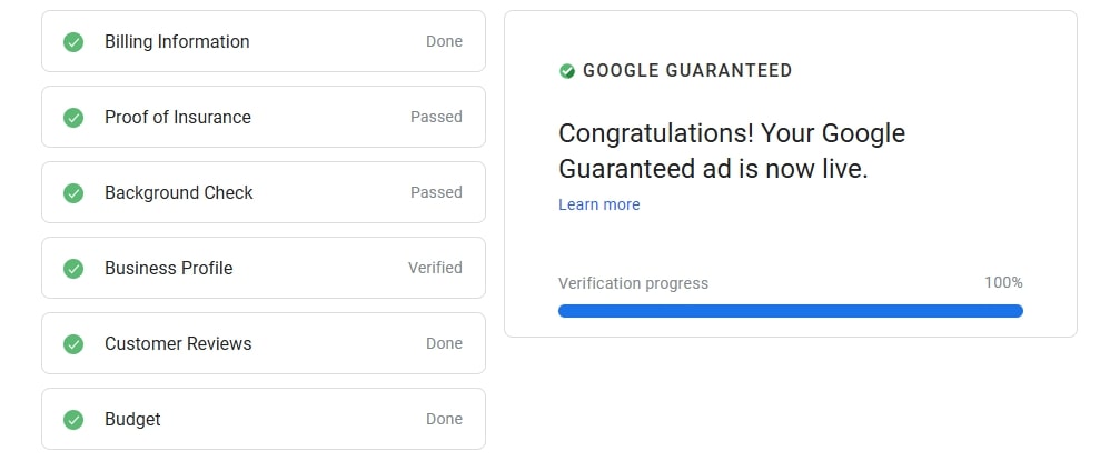 google ads dashboard updates local marketing
