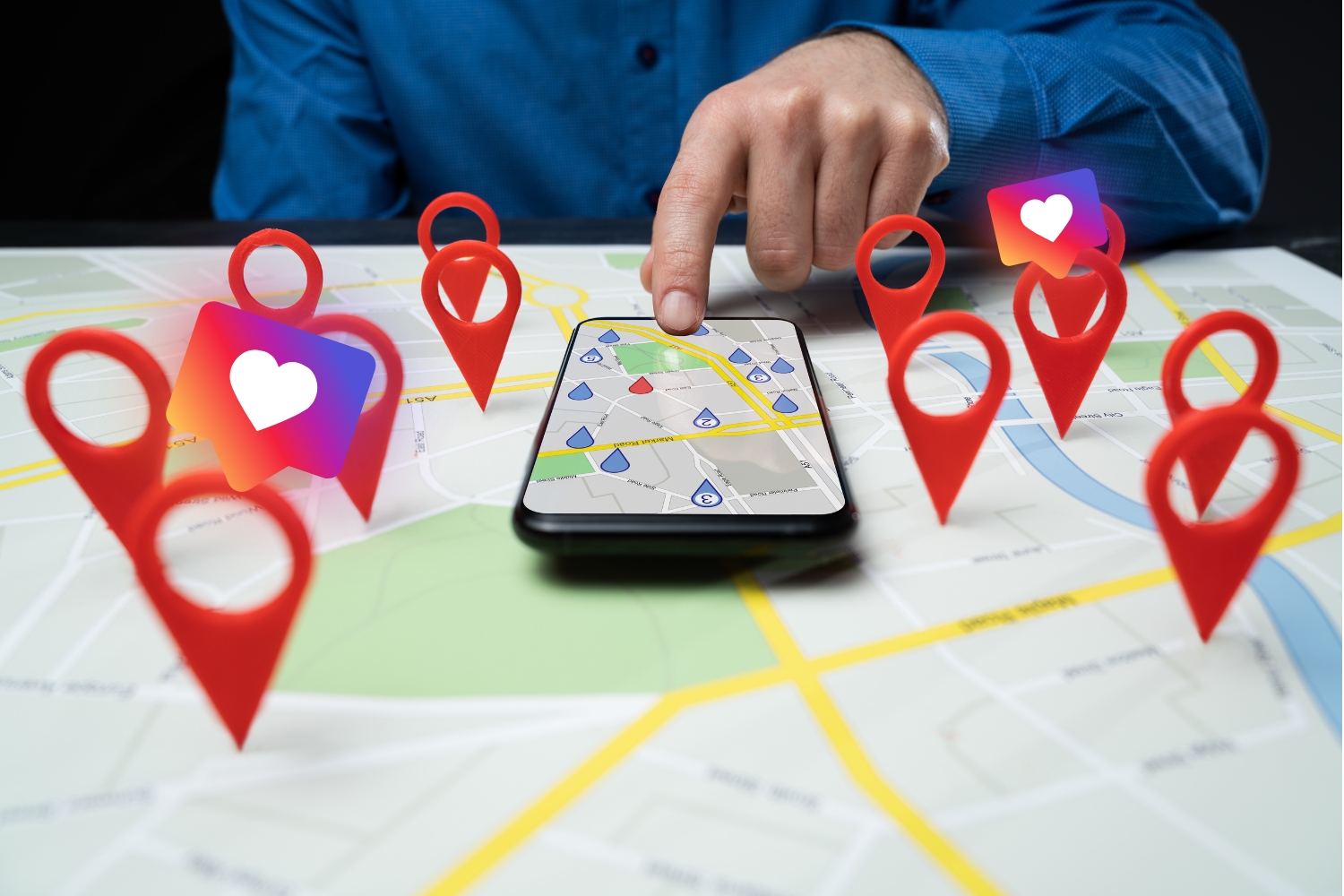 SEO optimization for local businesses on Instagram