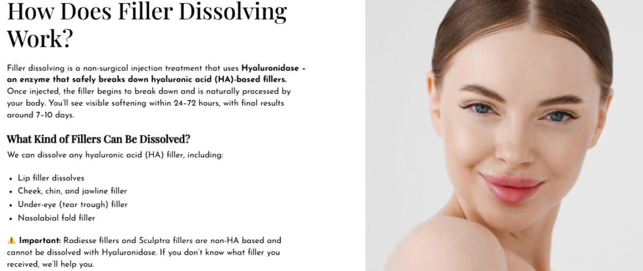 med spa website improvements