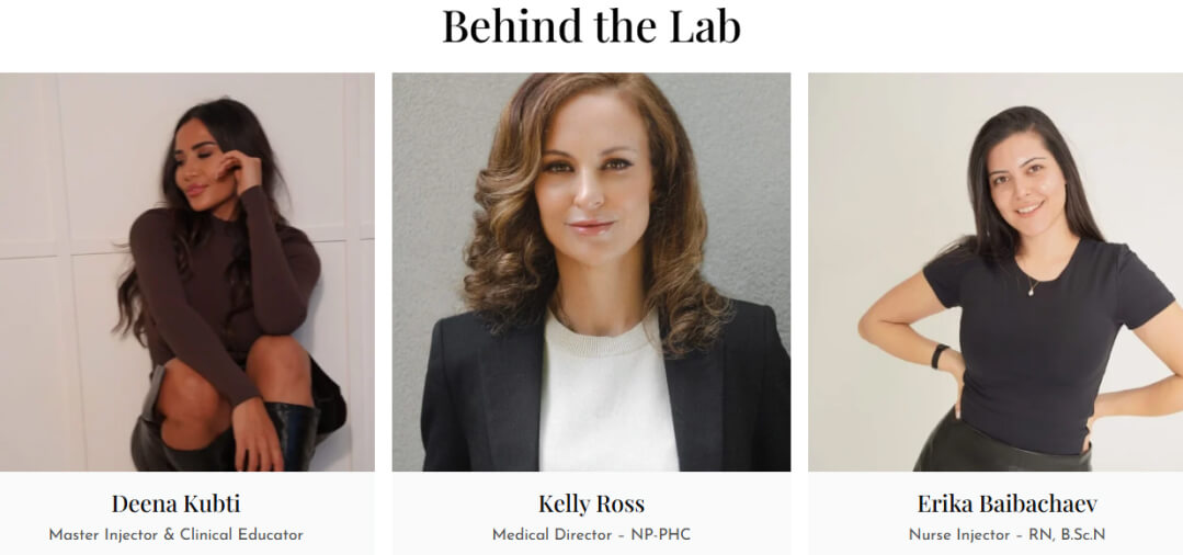 website development beauty clinics