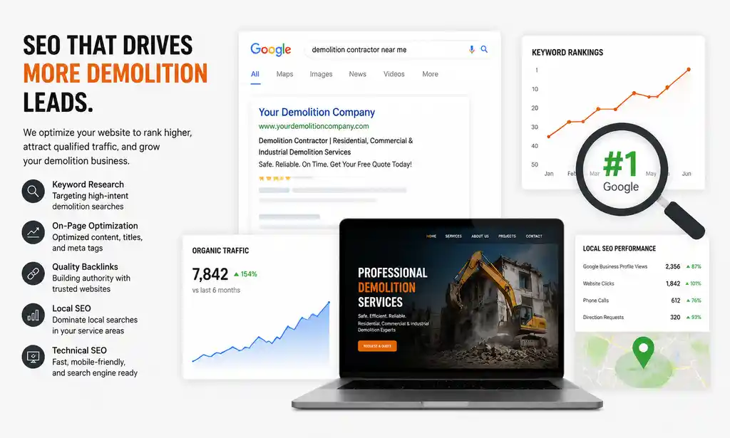 Search engine optimization demolition