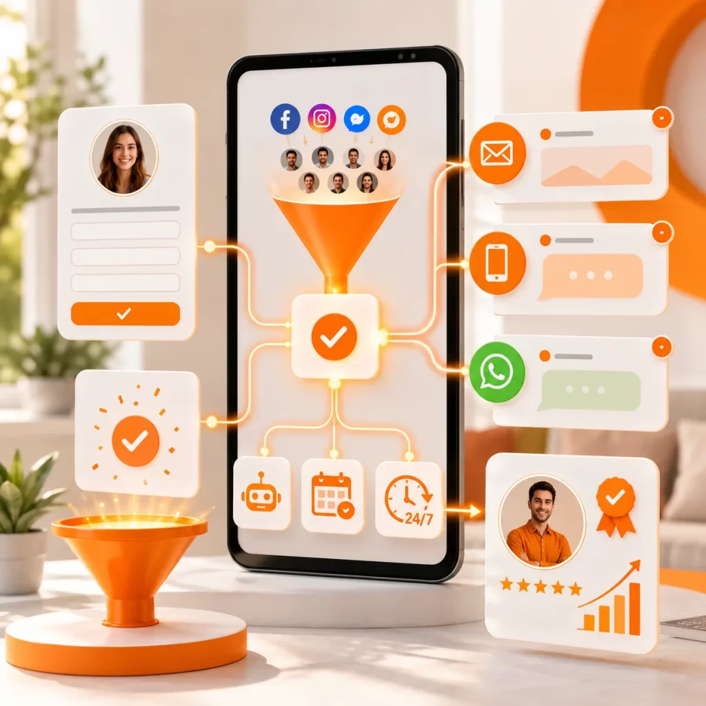 meta leads automation how it works gilmedia