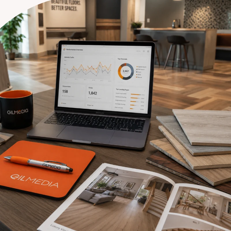 online marketing for flooring company