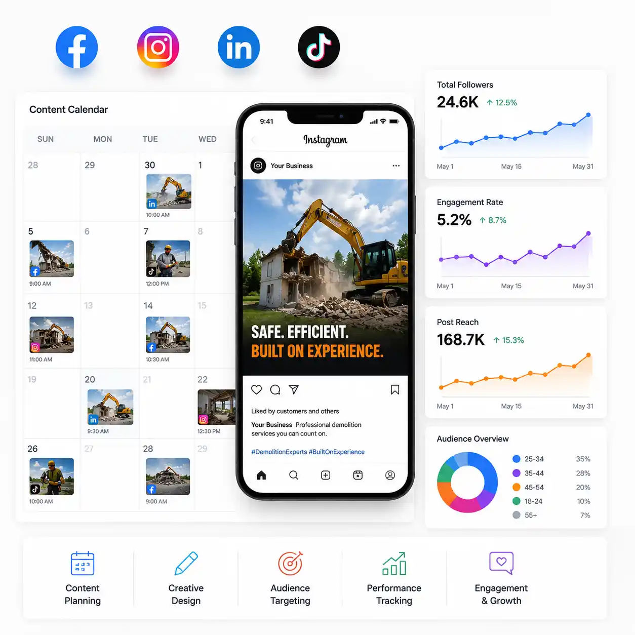 social media demolition