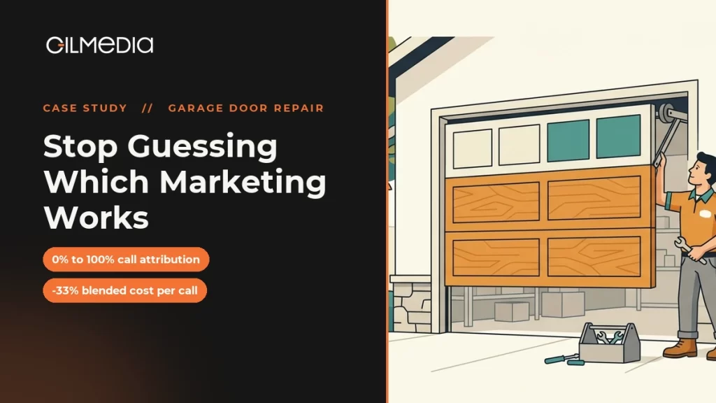 Garage Door Repair case study: Stop Guessing Which Marketing Works - Gilmedia