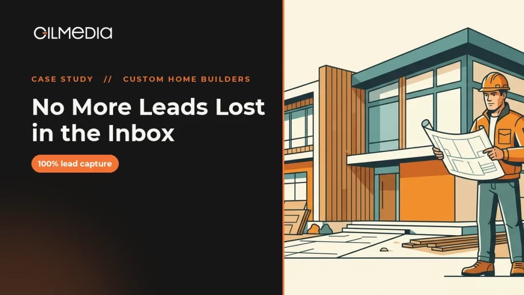 Custom Home Builders case study: No More Leads Lost in the Inbox - Gilmedia